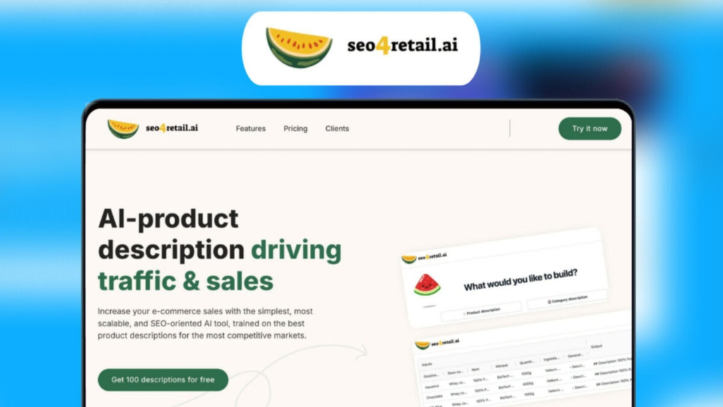 Buy AI SEO Product Description Generator