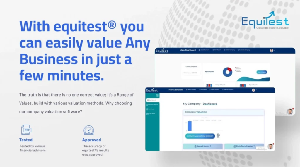 Free Trial Equitest Financial Valuation Software