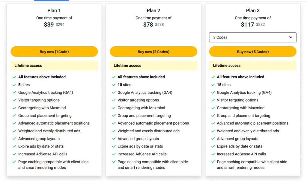 Ad Commander Pricing & Plans