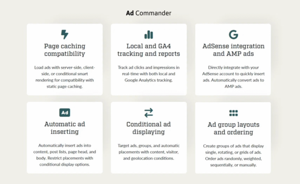 Ad Commander Pros & Cons