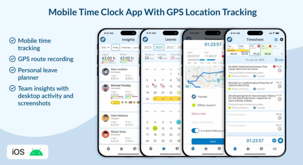Buy Trackabi Time Tracker now