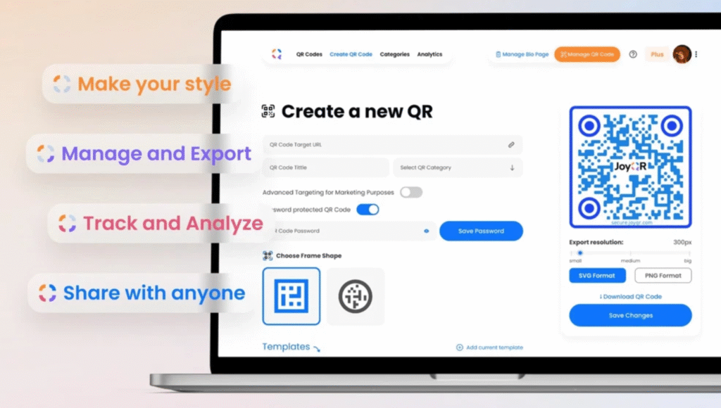 JoyQR Features & Reviews