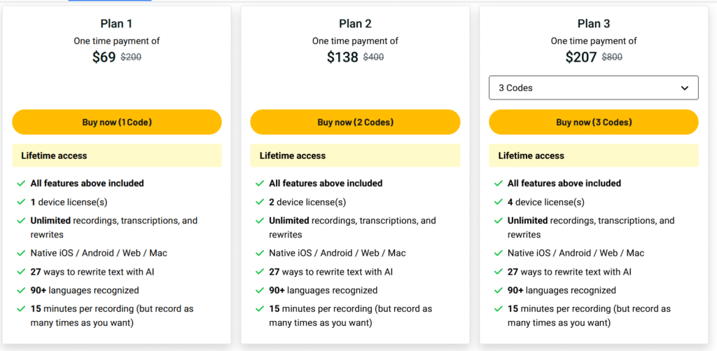 Letterly Pricing & Plans