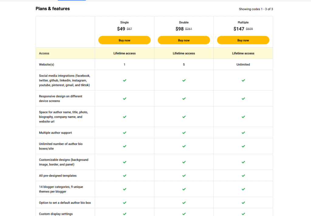 Starbox PRO Pricing & Plans