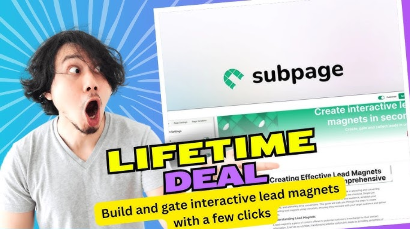 Subpage Lifetime Deal